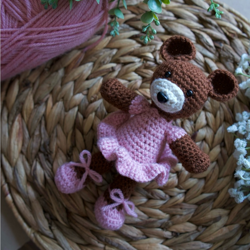 Handmade Crocheted Mini Ballerina🩰🧶